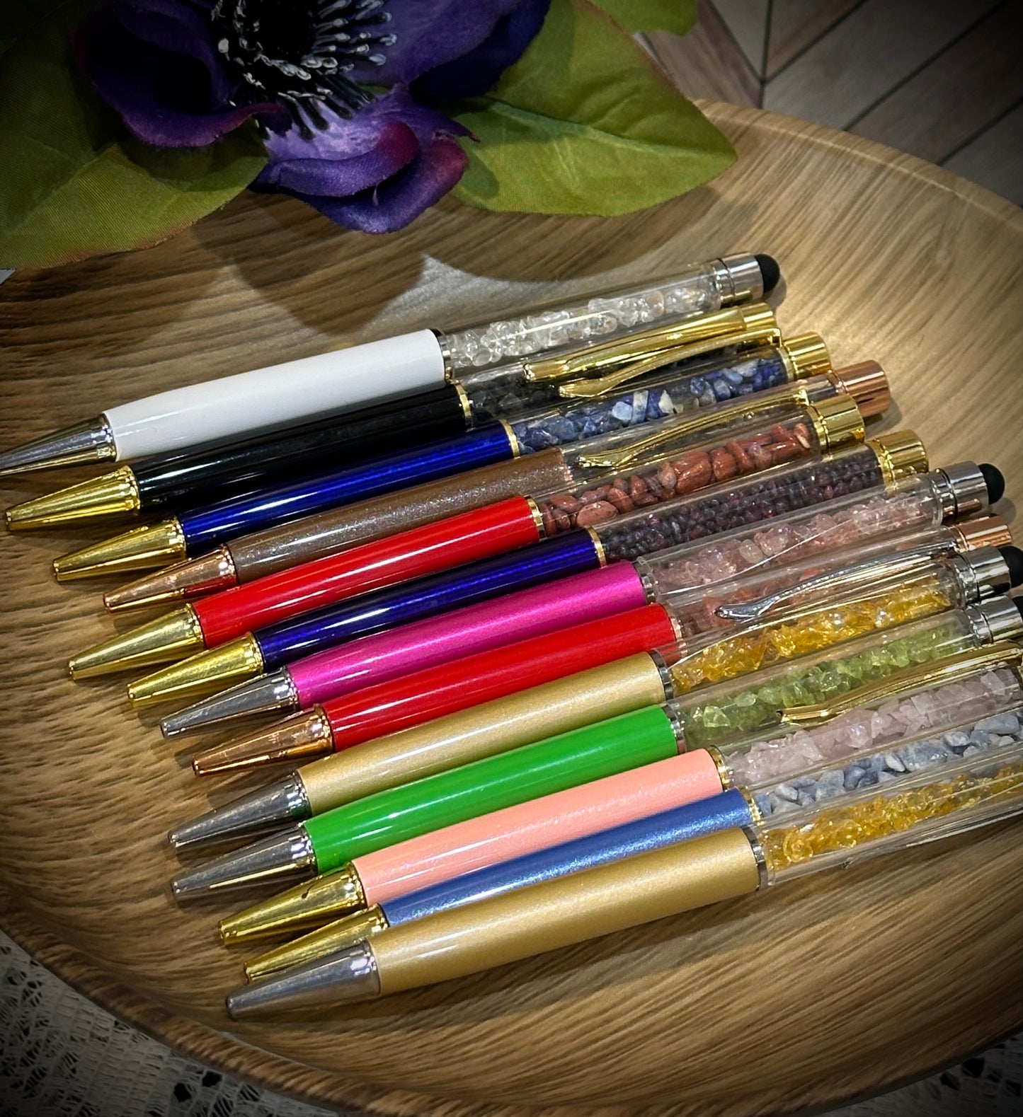 Crystal Chip Pens