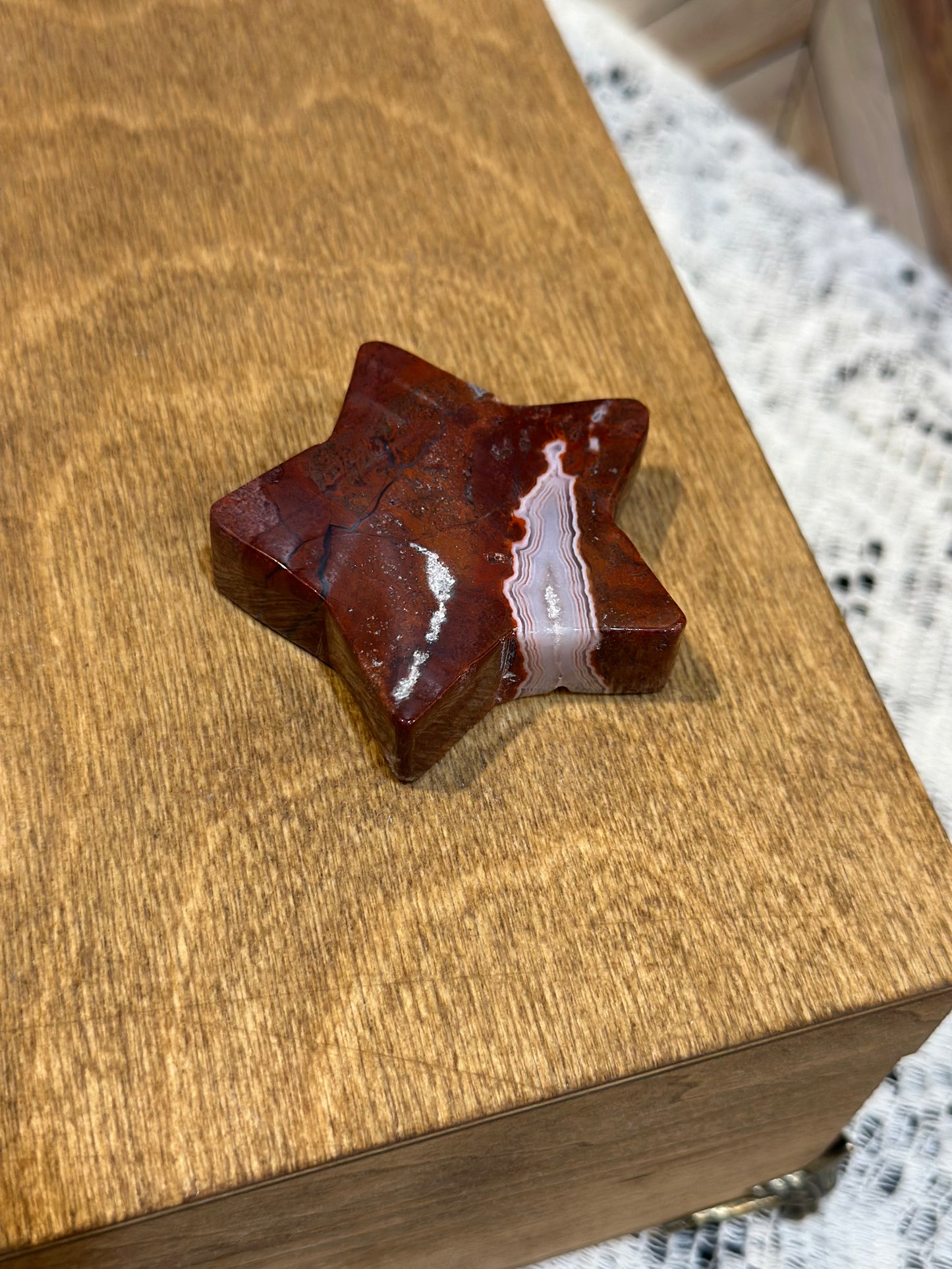 Red Jasper Star