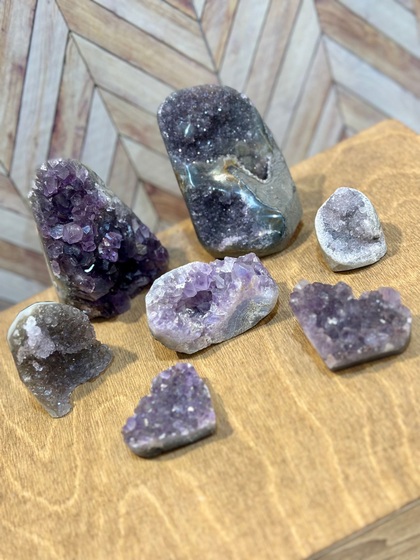 Amethyst Clusters