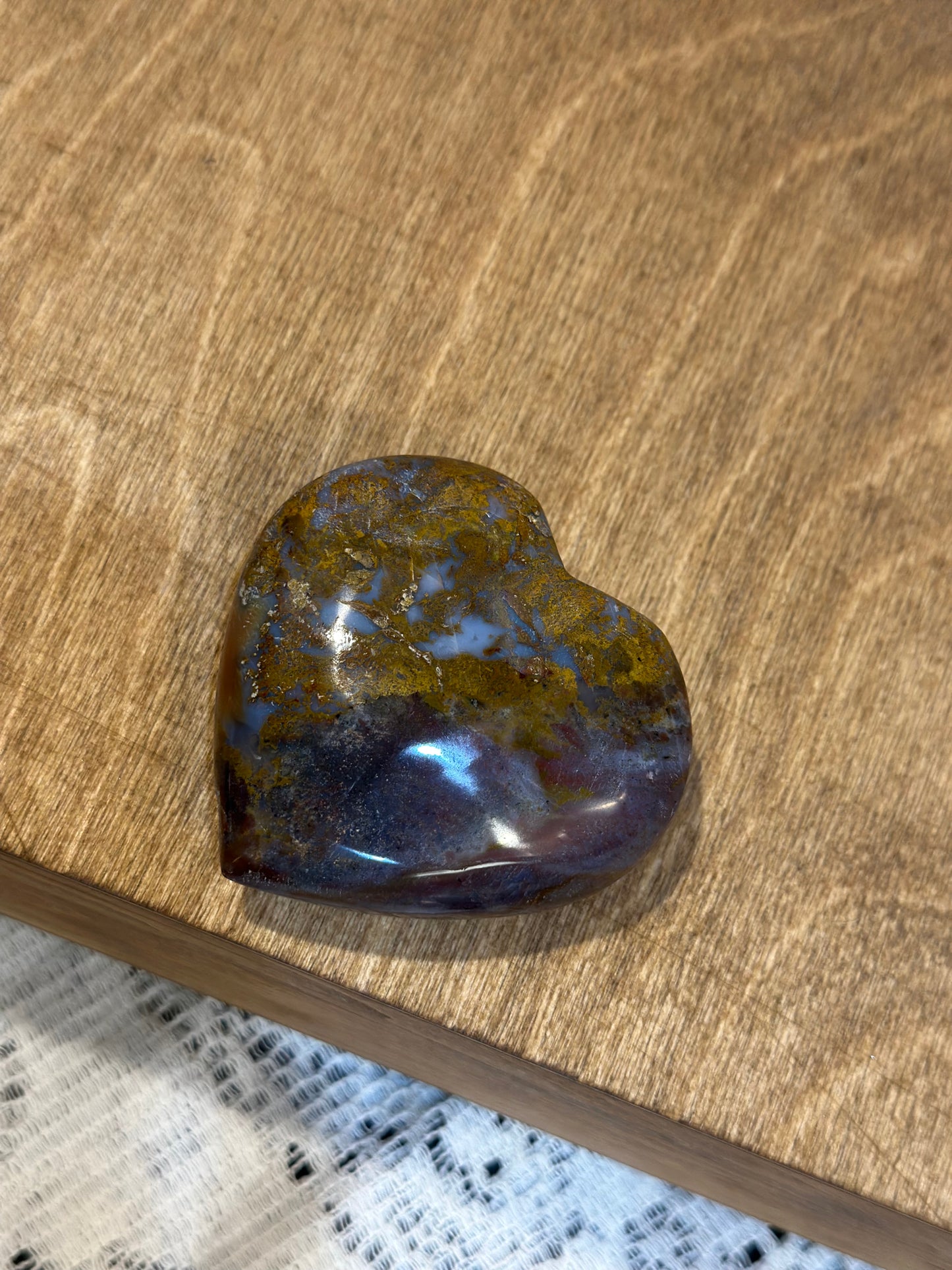 Ocean Jasper Heart